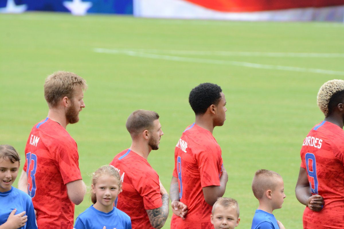 Ảnh tư liệu: Weston McKennie trong màu áo Mỹ. Nguồn: Wikimedia Commons