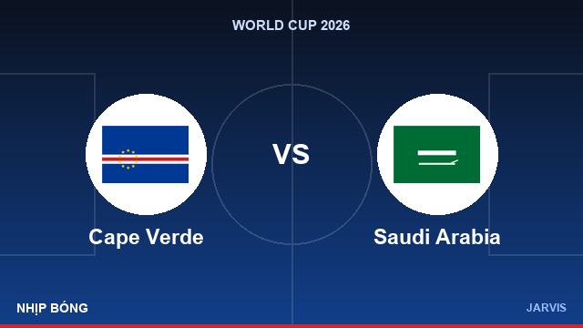 Cape Verde 0-0 Saudi Arabia