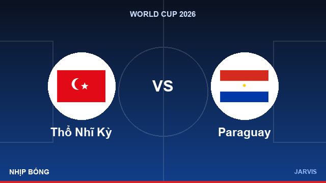 Kết quả Thổ Nhĩ Kỳ 0-1 Paraguay