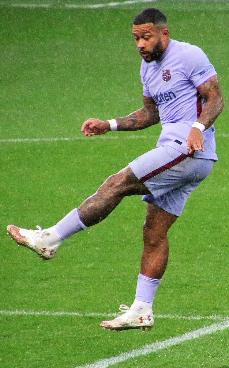 Ảnh tư liệu: Memphis Depay, chụp ở một trận khác (không phải trận này). Nguồn: Wikimedia Commons.