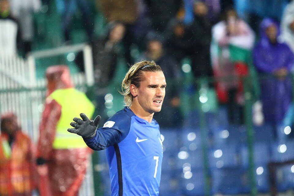 Ảnh tư liệu: Antoine Griezmann trong màu áo Pháp. Nguồn: Wikimedia Commons
