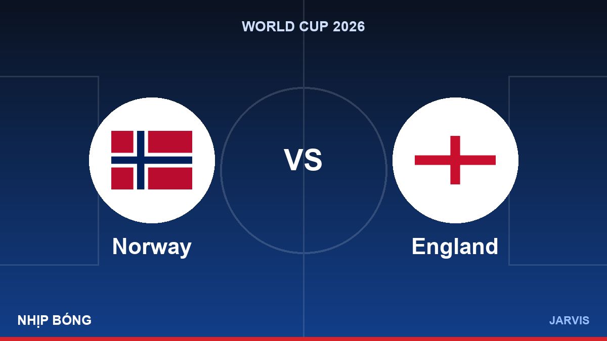 Norway vs England, World Cup 2026