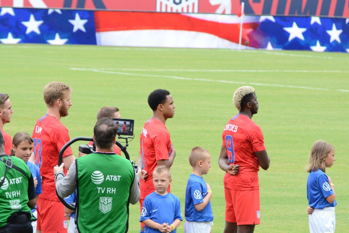 Ảnh tư liệu: Weston McKennie trong màu áo USA. Nguồn: Wikimedia Commons