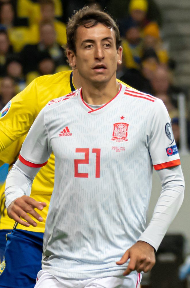Archive photo: Mikel Oyarzabal in a Spain national team shirt. Source: Wikimedia Commons