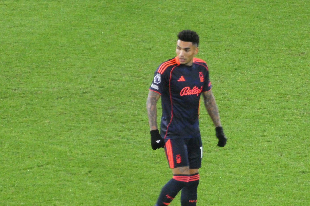 Ảnh tư liệu: Igor Jesus, cầu thủ của Nottingham Forest. Nguồn: Wikimedia Commons.