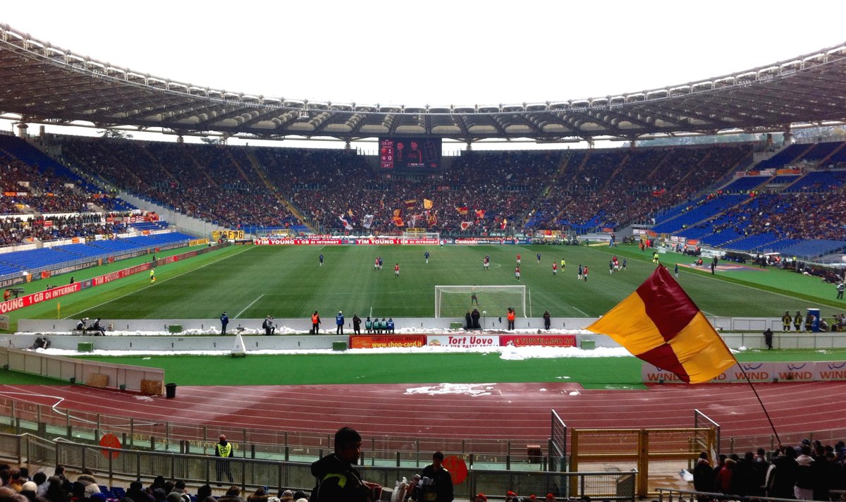 Roma supporters (archive photo). Source: Wikimedia Commons.