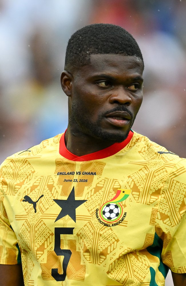 Thomas Partey in the starting XI for Ghana. Source: Wikimedia Commons